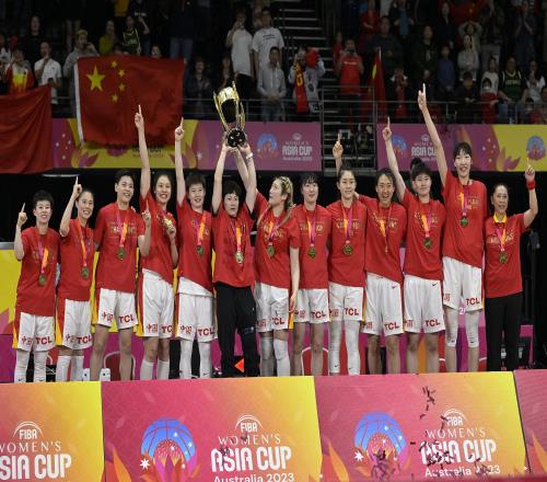 中国女篮亚洲杯参赛历史：12次夺冠历史第一1次4连冠1次3连冠