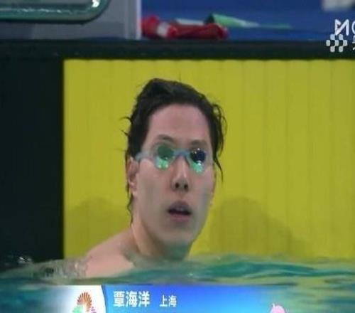 全运会男子100米蛙泳：覃海洋游出58秒98，成功夺金