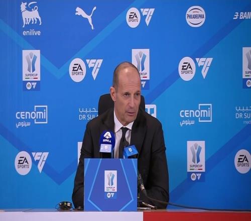 阿莱格里：我们还有一个更宏伟的目标，那就是联赛前四