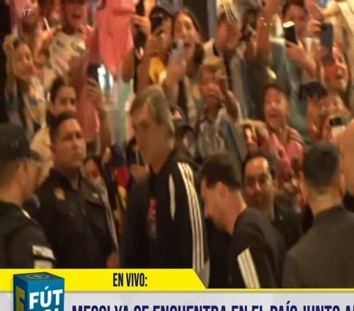 迈阿密国际全队抵达厄瓜多尔，受到当地球迷热烈欢迎