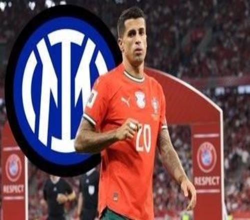 天空记者：国米在努力签下坎塞洛，巴萨暂无进展