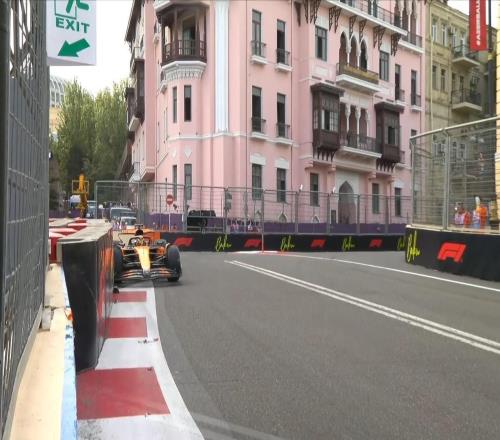 F1阿塞拜疆站二练：法拉利全场最快，贝尔曼第5，诺里斯第10