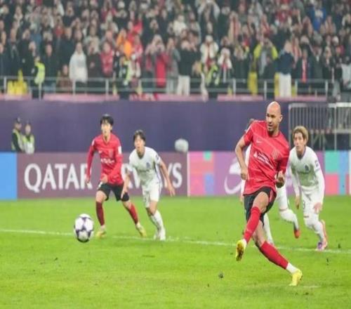 亚冠精英联赛成都蓉城主场战平广岛三箭