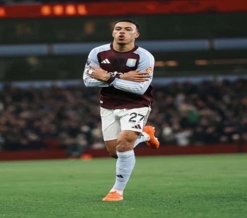 英超罗杰斯独中两元阿斯顿维拉主场胜曼联