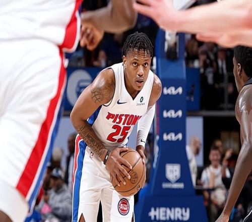 得分能力相当不错，可惜活塞后场新星还是很难争取到出场时间