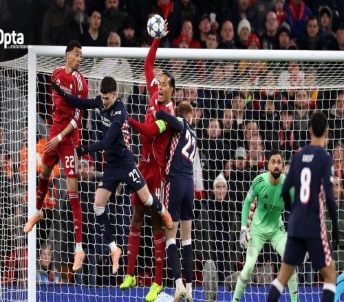 范戴克本赛季各项赛事已三次送点，为英超球员最多