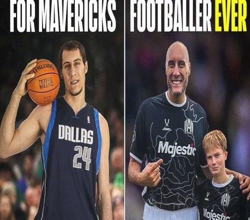 足篮两开花！2米26前NBA中锋转行踢足球40岁上演职业联赛首秀