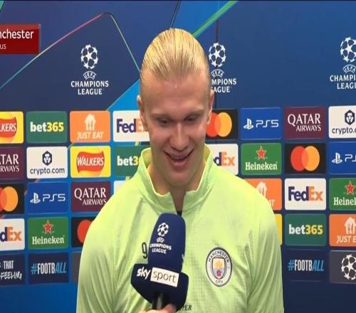 哈兰德：对阵多特的进球是我职业生涯至今最好的进球