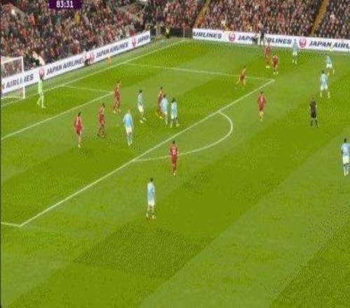 【英超】索博世界波哈兰德点射绝杀曼城2比1利物浦