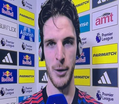 赖斯：每场比赛都是决赛，我们已为接下来4个月做好了准备