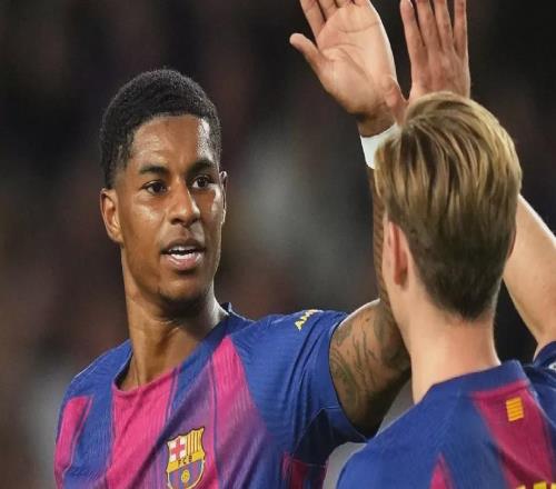 每体：巴萨批准拉什福德返回曼彻斯特，他将在明日归队