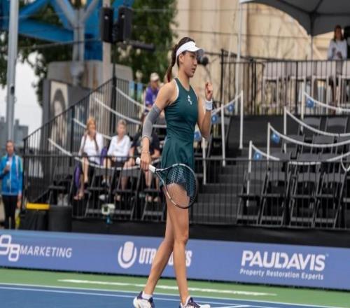 王欣瑜21逆转格鲁比奇，跻身WTA250克利夫兰站四强
