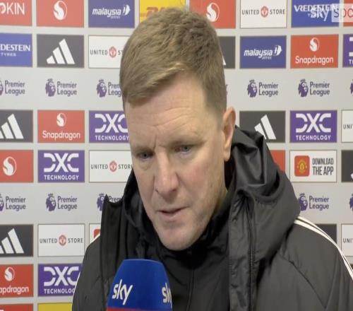 埃迪豪：我们在战术上没有问题对丢球的方式感到失望