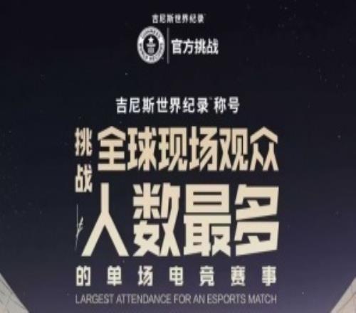 七万人KPL挑战“全球现场观众数最多的单场电竞赛事”世界纪录