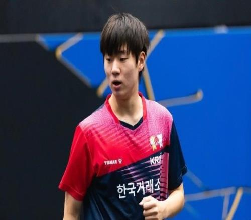 陈垣宇13不敌韩国选手吴晙诚，止步32强
