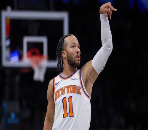 赢得尊重，尼克斯队杰伦布伦森在纽约市长的就职演说中获点名