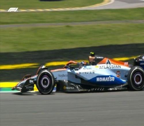 F1巴西站一练：迈凯伦全场最快，维斯塔潘第17，法拉利位列1819