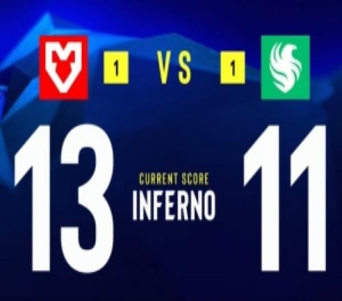 torzsi大狙爆轰4杀MOUZ半场4分逆转猎鹰赢图二双方迷城决胜