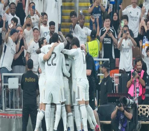 皇马连续5年参加西超杯决赛，追平巴萨保持的纪录