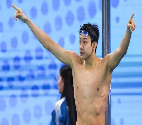 第三金！张展硕创全国青年纪录夺全运男子800米自由泳金牌