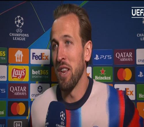 凯恩：第二球是我欧冠生涯最佳进球之一，融合了我所有的技术