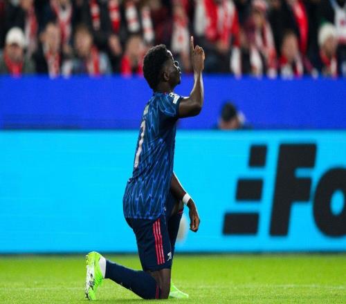 无限火力，萨卡职业生涯首次单场完成5次射正