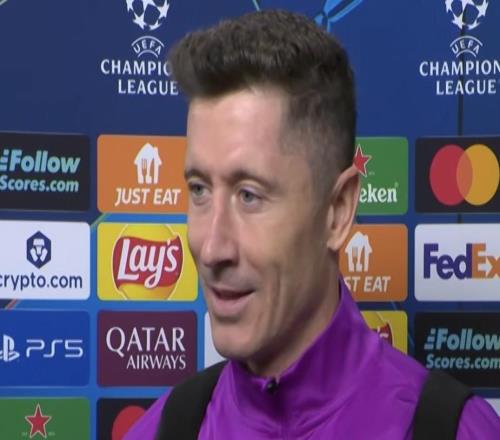 莱万：从比赛一开始我们就想要进球相信球队会实现赛季目标