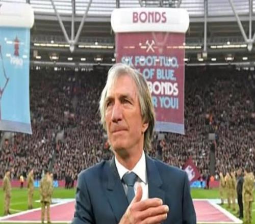 西汉姆传奇比利邦兹去世，对阵利物浦赛前将举行致敬活动