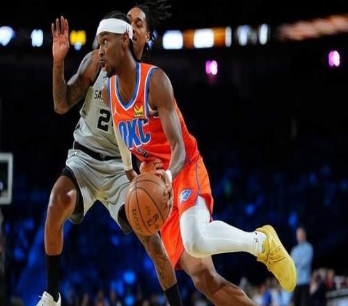 文班亚马让亚历山大压力山大，马刺淘汰雷霆晋级NBA杯决赛