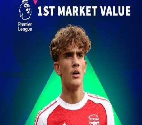 阿森纳小将道曼德转初始身价2000万欧，位列历史第五