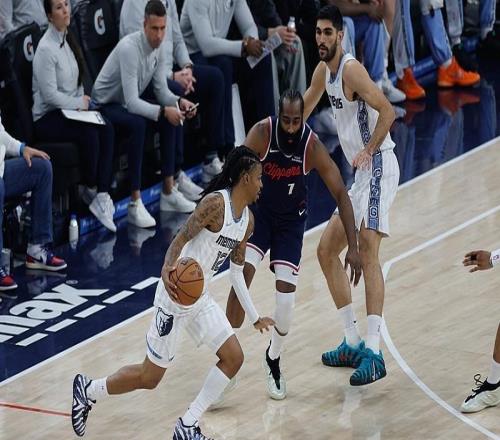 哈登13分快船103121不敌灰熊