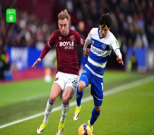 90分钟战报：西汉姆联11女王公园巡游者，萨默维尔、科内破门