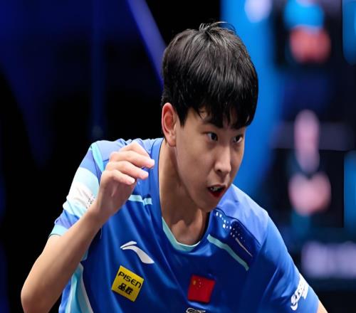 32晋级！国乒17岁左手新星崛起：610极限翻盘，王皓等到他