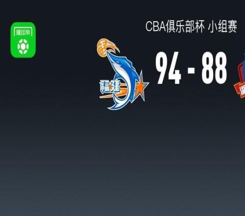 CBA俱乐部杯战报：福建9488长沙湾田勇胜，特拉维斯26+4+11
