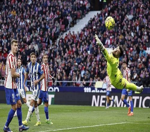 马竞10阿拉维斯瑟洛特头球制胜