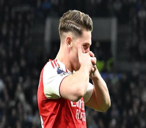 哲凯赖什本赛季英超进球已上双，为阿森纳队内第一人