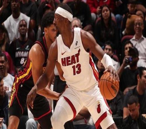 阿德巴约25+10希尔德31分热火主场大胜老鹰