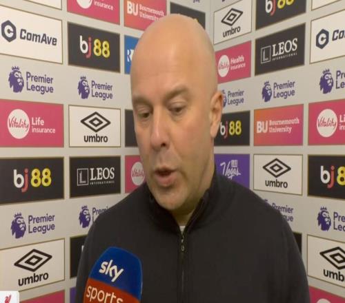 斯洛特：这场不该只有四分钟补时，也许多给两分钟走向会不同