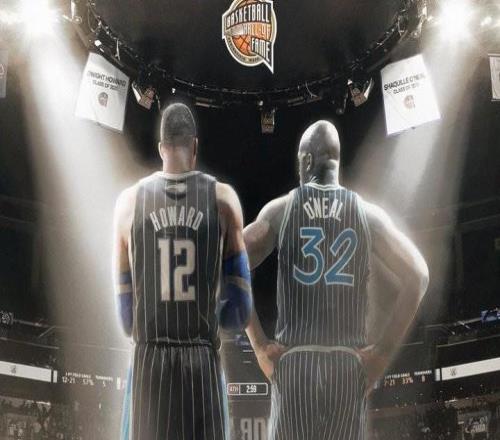 NBA名人堂官方：奥尼尔将出席霍华德入选仪式并担任后者介绍人