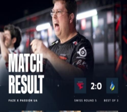 战舰轰鸣地狱归来！FaZe横扫PUA赢下生死战搭上八强末班车