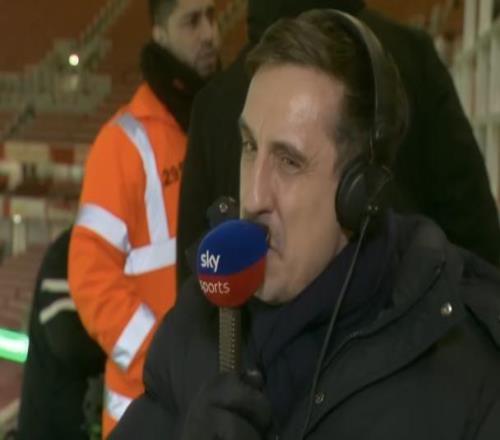 内维尔：这场比赛会震撼阿森纳，英超夺冠不是条铺满玫瑰的路