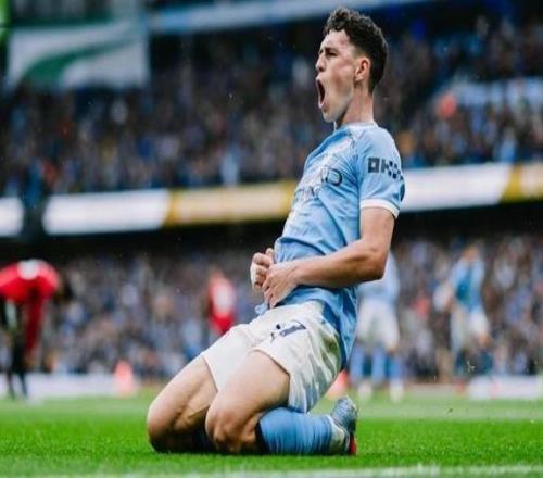 福登：曼市德比对我而言分量极重塞门约是非常出色的天才