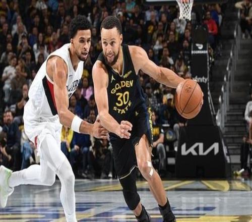 杨瀚森未登场库里38分开拓者胜勇士