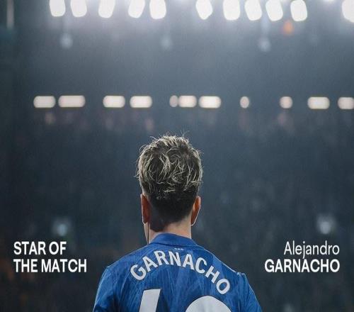 首次英超单场两次助攻，加纳乔当选与狼队一役切尔西队内最佳