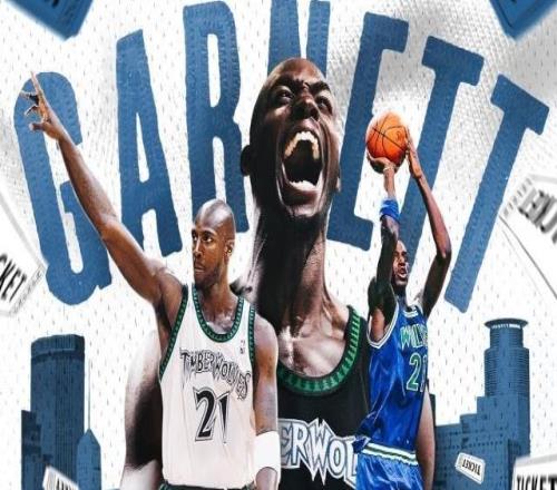 加内特和森林狼重归于好21号球衣2年内退役高悬！