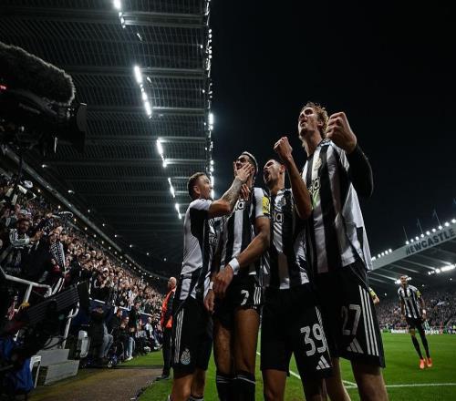 欧冠比英超还好踢纽卡本赛季欧冠进球数与英超持平