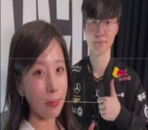 点赞志宣推特分享和Faker的合影