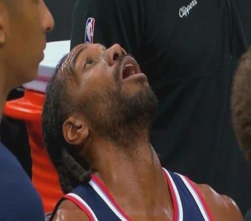 14中11！伦纳德终结者！快船第一核心受伤倒下