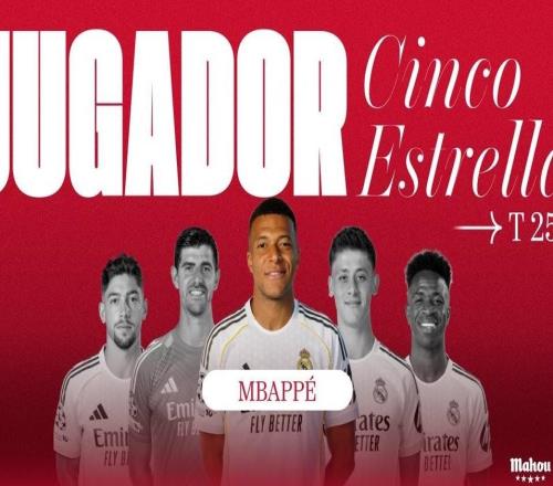 5场7球，姆巴佩当选皇马1月最佳球员