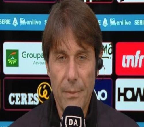 孔蒂：卢卡库还需要时间，我无法强求他和霍伊伦可以一起上